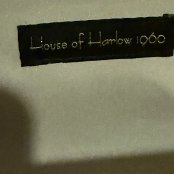 House of Harlow 1960  Silver Crystal Clutch! - Picture 6 of 13